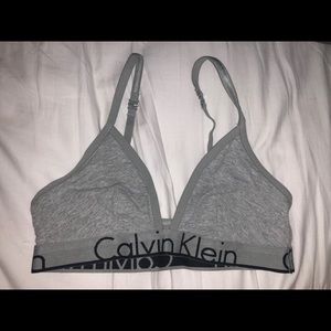 Calvin Klein triangle bra